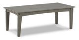 Ashley Furniture Visola outdoor loveseat conversation set with cushioned seats and a sturdy metal frame for patio relaxation.