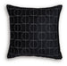 Set of four Ashley Furniture Kydner decorative pillows with patterned fabric and plush texture, arranged on a neutral-colored sofa.