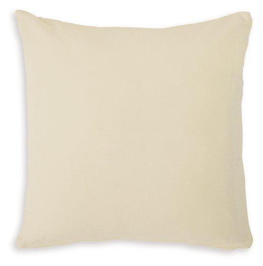 Set of four Ashley Furniture Kydner pillows featuring soft fabric covers and decorative designs for cozy home decor.