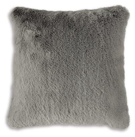 Ashley Furniture Gariland Pillow featuring plush fabric and decorative stitching, perfect for enhancing sofa or bed decor.