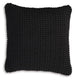 Set of four Ashley Furniture Renemore pillows with soft fabric and decorative patterns, perfect for enhancing living room decor.
