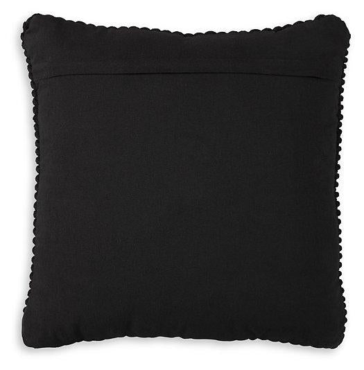 Set of four Ashley Furniture Renemore pillows featuring soft fabric and decorative stitching for a cozy, stylish home decor.