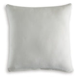Set of four Dainwick pillows from Ashley Furniture featuring soft fabric covers and decorative stitching.