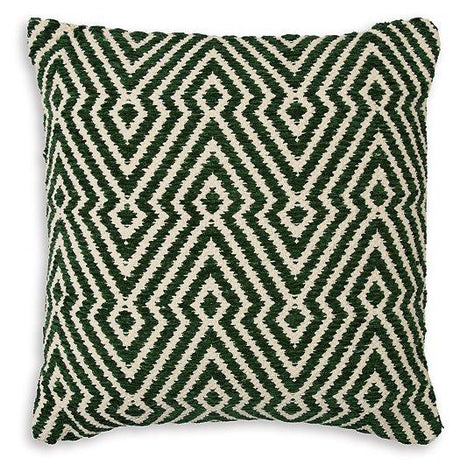 Set of four Ashley Furniture Digover pillows, soft decorative cushions with textured fabric and neutral tones.