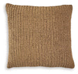 Set of four Habenvale pillows by Ashley Furniture, soft decorative cushions with neutral fabric and plush texture.
