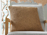 Set of four Habenvale pillows by Ashley Furniture, soft fabric with decorative stitching, ideal for bedroom or sofa decor.