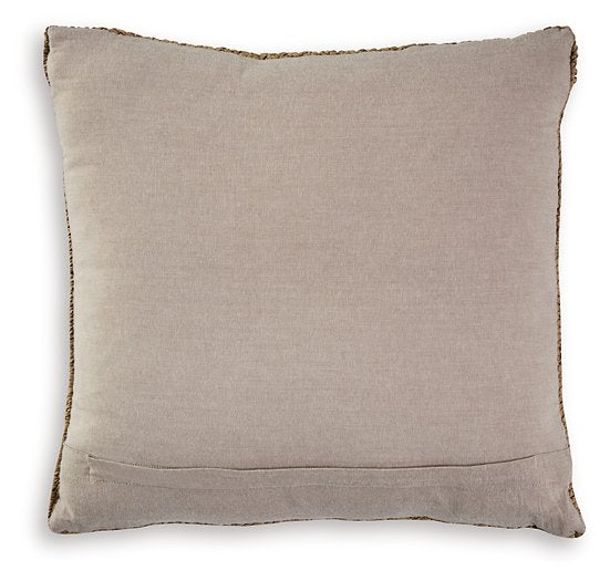 Set of four Ashley Furniture Habenvale pillows featuring soft fabric and decorative patterns, perfect for home decor and comfort.