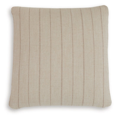 Set of four Ashley Furniture Valwick pillows featuring soft fabric covers and plush filling for comfortable home decor.