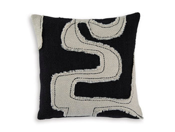 Set of four Ashley Furniture Veerbank pillows featuring soft fabric and decorative patterns for cozy home decor.