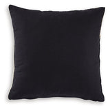 Set of four Ashley Furniture Veerbank pillows featuring soft fabric and decorative patterns, perfect for adding comfort and style to a sofa.