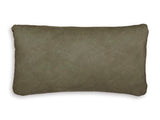 Set of four Ashley Furniture Danvale pillows featuring soft fabric and decorative designs for cozy bedroom decor.