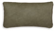 Set of four Ashley Furniture Danvale pillows with soft fabric covers and decorative stitching, perfect for living room decor.
