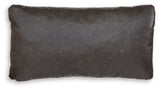 Set of four Ashley Furniture Danvale pillows with soft fabric covers and decorative stitching, ideal for home decor.