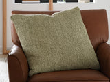 Set of four Ashley Furniture Macsen pillows featuring patterned fabric and plush designs for cozy, stylish bedroom decor.