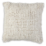 Ashley Furniture Aavie Pillow showing its soft fabric cover and plush design, ideal for comfortable sleeping or lounging.