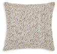 Ashley Furniture Abler Pillow with soft fabric and decorative stitching, designed for comfort and stylish home decor.