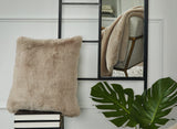Set of four Gariland pillows by Ashley Furniture with plush fabric and decorative patterns, perfect for cozy home decor.