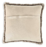 Set of four Ashley Furniture Gariland pillows with soft, textured fabric and neutral tones for cozy home decor.