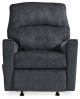 Ashley Furniture Altari recliner with plush upholstery and cushioned armrests, ideal for comfortable living room seating.