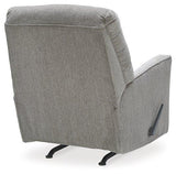 Comfortable Ashley Furniture Altari recliner with plush upholstery and reclining feature, shown in a modern living room setting.