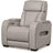 Boyington Power Recliner from Ashley Furniture showing plush fabric, padded armrests, and reclining mechanism in a cozy living room setting.