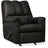 Ashley Furniture Darcy Recliner in neutral fabric, showcasing a plush, cushioned design with wide armrests and a comfortable back.