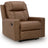 Ashley Furniture Mackmenville recliner in a closed position, featuring plush upholstery and a comfortable, modern design.