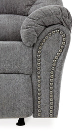 Allmaxx recliner by Ashley Furniture featuring plush upholstery and a comfortable, stylish design for living room relaxation.