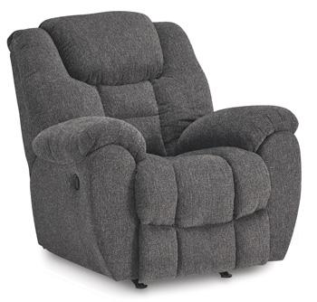 Comfortable Ashley Furniture Foreside Recliner with plush cushioning and classic design, perfect for living room relaxation.
