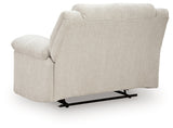 Ashley Furniture Orlen oversized recliner with plush upholstery and wide backrest, perfect for comfortable lounging.