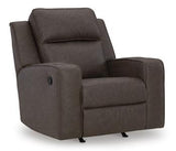 Lavenhorne recliner by Ashley Furniture featuring plush upholstery and a comfortable, supportive design in a neutral fabric.