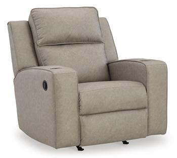 Lavenhorne recliner chair by Ashley Furniture in a plush, upholstered design with padded armrests and a comfortable reclining feature.