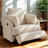 Ashley Furniture Modmax swivel recliner chair with plush cushioning and a sleek design, perfect for comfortable seating.