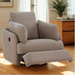 Ashley Furniture Modmax swivel recliner chair with plush fabric upholstery and adjustable reclining mechanism.