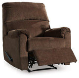 Nerviano recliner by Ashley Furniture featuring plush upholstery and a comfortable, modern design for living room relaxation.