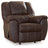 Comfortable McGann recliner by Ashley Furniture with plush upholstery and padded armrests, perfect for relaxing in the living room.