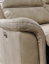Ashley Furniture Next-Gen DuraPella power recliner with plush upholstery and ergonomic design, shown in a modern living room setting.