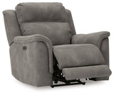 Next-Gen DuraPella power recliner by Ashley Furniture, featuring plush upholstery and adjustable reclining mechanism.