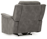 Ashley Furniture Next-Gen DuraPella power recliner with plush upholstery and ergonomic design, shown in a modern living room setting.