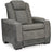 Next-Gen DuraPella Power Recliner by Ashley Furniture, plush fabric with adjustable reclining features and padded armrests.