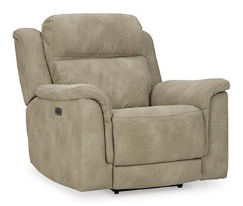 Next-Gen DuraPella Power Recliner by Ashley Furniture, featuring plush cushioning and smooth reclining mechanism in a modern living room setting.