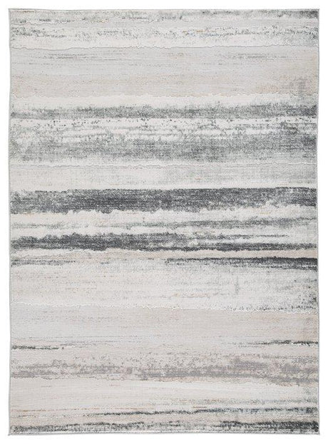 Ashley Furniture Abanett Rug featuring a plush, patterned design perfect for living room or bedroom decor.