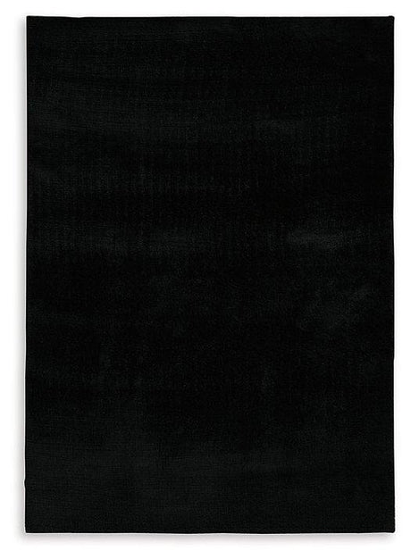 Ashley Furniture Anaben rug featuring a stylish, textured design in neutral tones, perfect for enhancing living room decor.
