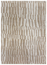 Ashley Furniture Corrbell Area Rug featuring a stylish, textured design in neutral tones, perfect for modern living rooms.