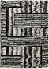 Ashley Furniture Kurtmen area rug with intricate patterns and neutral tones, ideal for modern living room decor.