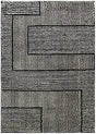 Ashley Furniture Kurtmen area rug with intricate patterns and neutral tones, ideal for modern living room decor.