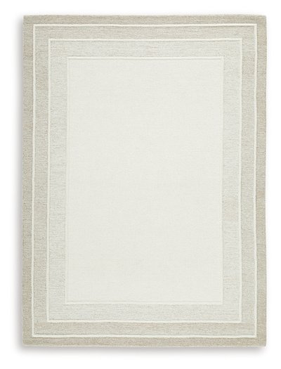 Ashley Furniture Teelgan Rug with intricate patterns and soft texture, showcasing a stylish and comfortable home decor piece.