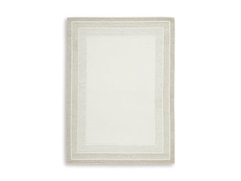 Ashley Furniture Teelgan Rug with intricate patterns and warm tones, ideal for adding style to living rooms or bedrooms.