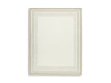 Ashley Furniture Teelgan Rug with intricate patterned design and soft texture, ideal for living room or bedroom decor.