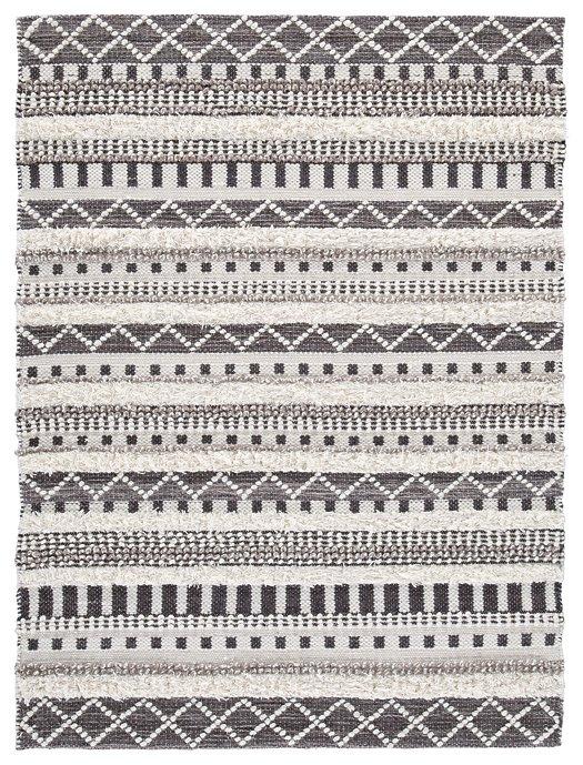 Karalee 8' x 10' rug by Ashley Furniture featuring a stylish pattern and soft texture, ideal for living rooms and bedrooms.
